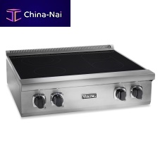 Electric cooktop 5 VERT5304 burnercountertopwith knobs