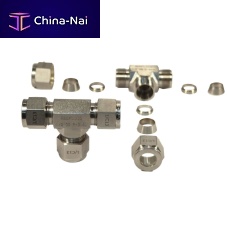 Hydraulic fitting 5 seriesringcompressionT