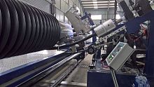 Spiral tube extrusion line PSW-4000 for pipesfor corrugated pipefor HDPE