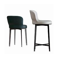 Contemporary bar chair YIROindoorfabricleather