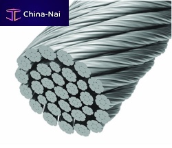 High-load surface steel cable FLEXPACK SERIESfor industrial applicationsopen spiral strand