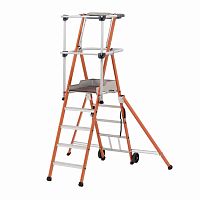 Wheeled step ladder MP-700-I. seriesplastic