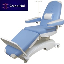Electric dialysis chair DIASIT3-sectionon castersheight-adjustable