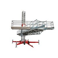 Work platform AREsuspendedfor formwork