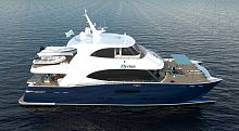 Catamaran motor yacht Elysiancruisingflybridgealuminum