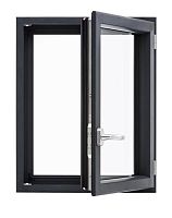 Aluminium window tilt-and-slidetilt-and-turnfixed