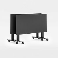 Contemporary work table FOLLOW TILTING laminatemelaminemetal base