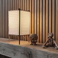Table lamp BEE HIVEoakpapercontemporary