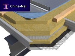 Steel roof system Cover Tray Plus Fonosheet metalstone woolmetal profile