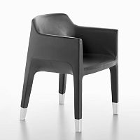 Contemporary chair MON AMIindoorfabricleather