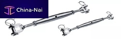 Metal turnbuckle shade sail