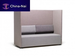 Contemporary sofa RUMBLER ONE HIGHBACKfabricgreen2-person