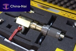 Tapping head Hot tap drill