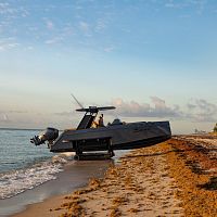 Outboard center console boat Sporttwin-engineplaning hullsport