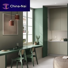 Contemporary kitchen CUCINA 5lacquered woodhiddencompact