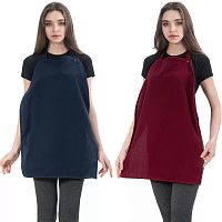 Reusable medical bib YR-RH5adultbluered
