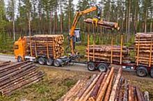 Truck-mounted crane 22 series boomforestrylifting