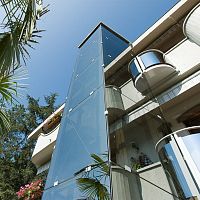 Panoramic elevator Suiteelectrichydraulichome