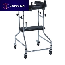 Forearm crutch DP-SC4075Bquadripodadultheight-adjustable