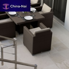 Contemporary dining chair PACIFIC indoorfabricresin wicker