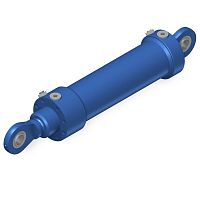 Hydraulic cylinder DA-H-ALdouble-actingcompactoscillating