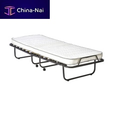 Folding bed FOLDIE EASYsinglecontemporaryfabric