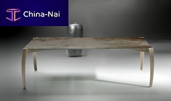 Contemporary table SPIDERglassrectangular