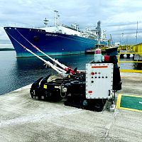 Mooring hook for shipsportquick-release