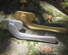 Window handle PH103metalcontemporarysilver finish