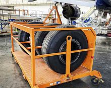 Aircraft service trolley