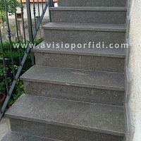 Porphyry step covering non-sliphigh-resistance