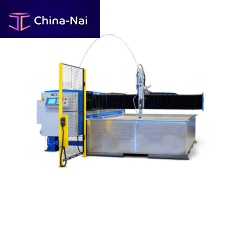 Abrasive water-jet cutting machine T-modelpure water-jetfor metalfor plastics