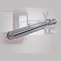 Injection molding screw