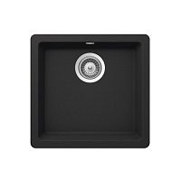 Single-bowl kitchen sink RIGAwithout drainboardcompositeovermount
