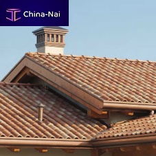 Barrel roof tile ventilatedcurvedclay