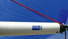 Sailboat spinnaker pole carbon