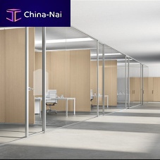 Fixed partition HABITAT 50metalglassfor offices