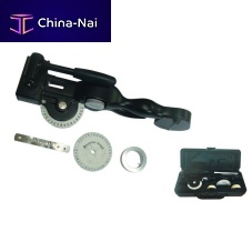 Sheet metal embossing unit