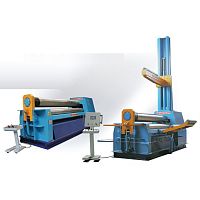 3-drive roller plate bending machine TBH serieshydraulic