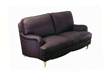 Classic sofa DERBYfabricbrown2-person