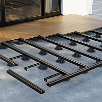 Aluminum raised access floor structure STRUCTURAL®high-resistancefor patioadjustable