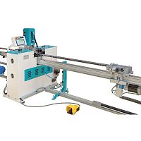 CNC punching machine TWINpneumatictubedouble-head