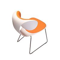 Contemporary chair MAXIMAindoorpolyurethanestainless steel
