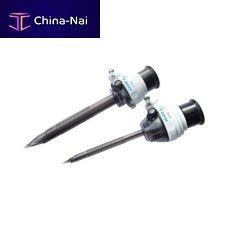 Laparoscopic trocar ZDT5bladedwith insufflation tapwith sleeve