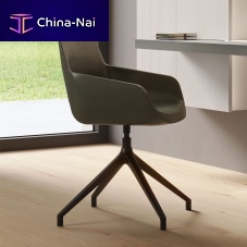Contemporary chair Claindoorfabricmetal base