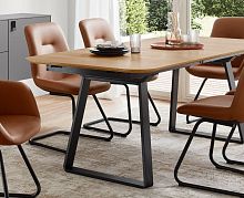Contemporary dining chair Swingindoorvelvetleather