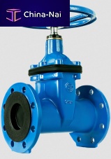 Gate valve with handwheelfor controlflange