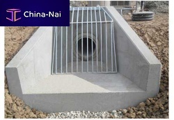 Reinforced concrete head wall precast
