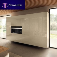 Contemporary storage cabinet for kitchen 36e8 metalmarbleglass