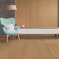 Cork laminate flooring SUPERIORHDFclick-fitwood look